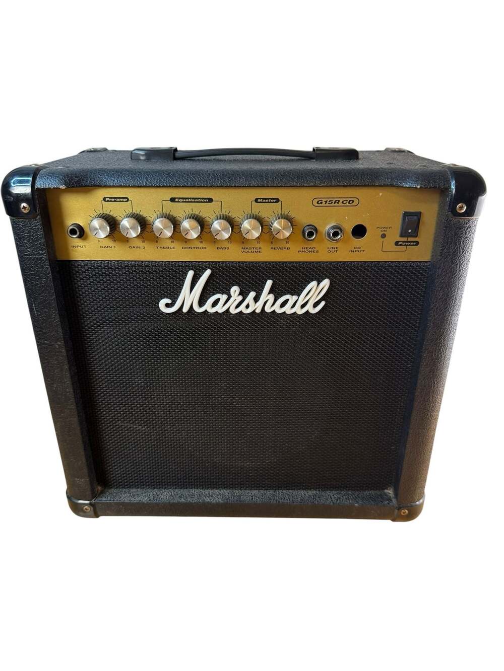 Marshall G15R CD MG Series 15W 1x8 Guitar Combo Amplifier